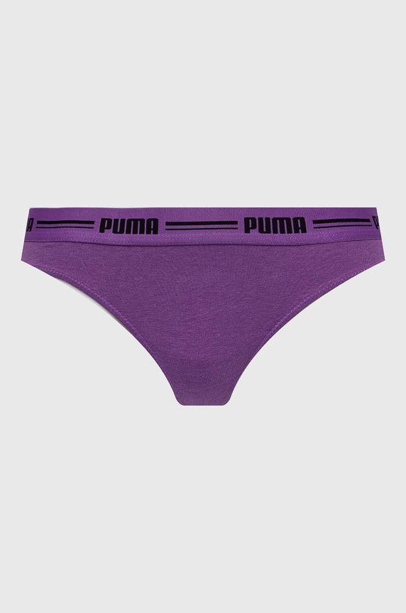 Puma stringi 2-pack 907854 fioletowy AW25