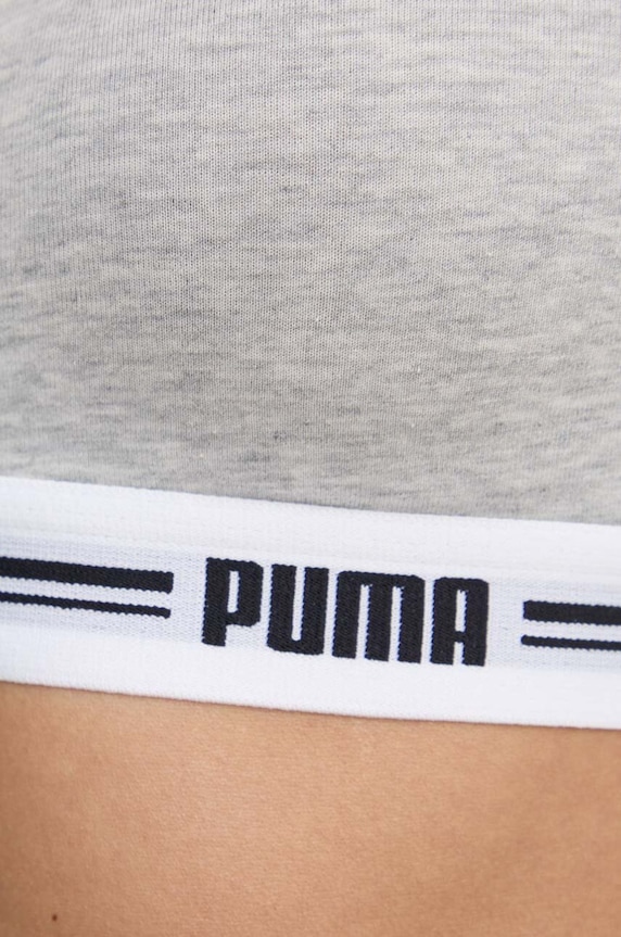 Puma αθλητικό σουτιέν γκρί 907863