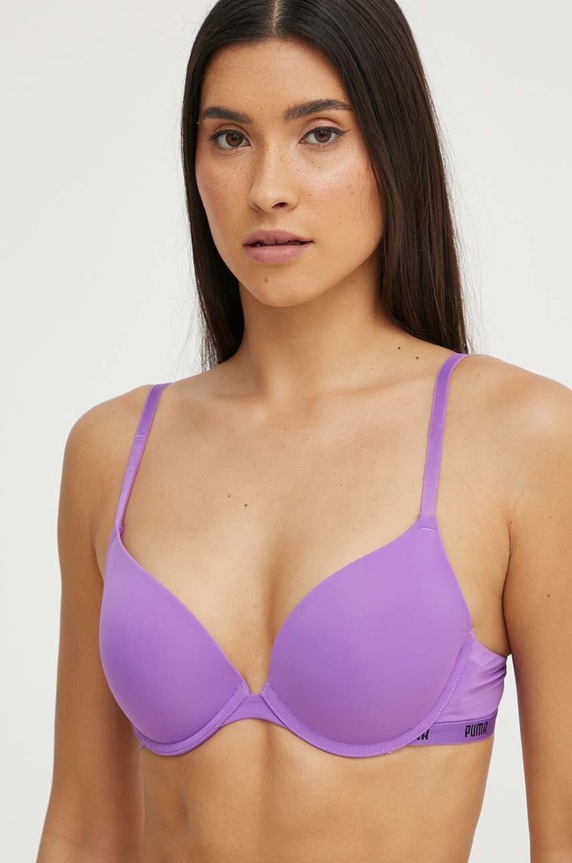 Podprsenka Puma 907864 fialová SS25