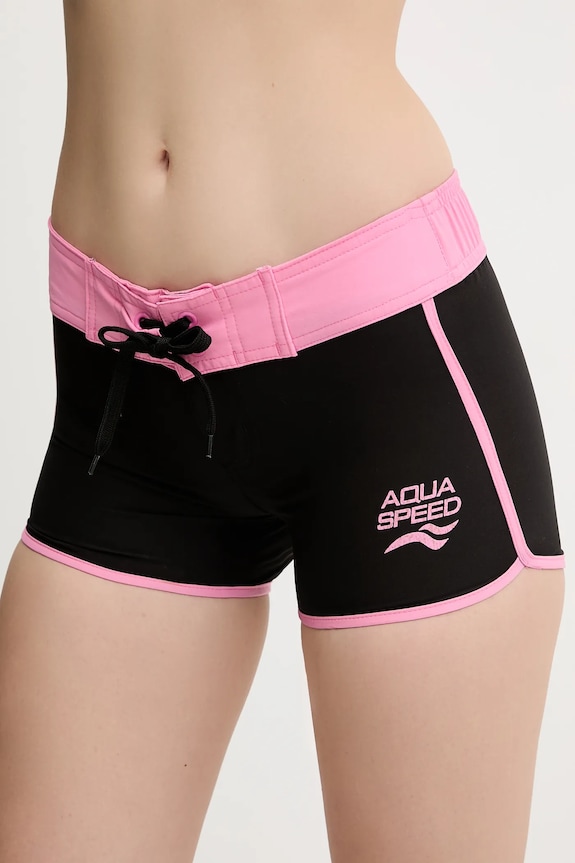 Aqua Speed - Szorty kąpielowe czarny VIKI.SZORTY