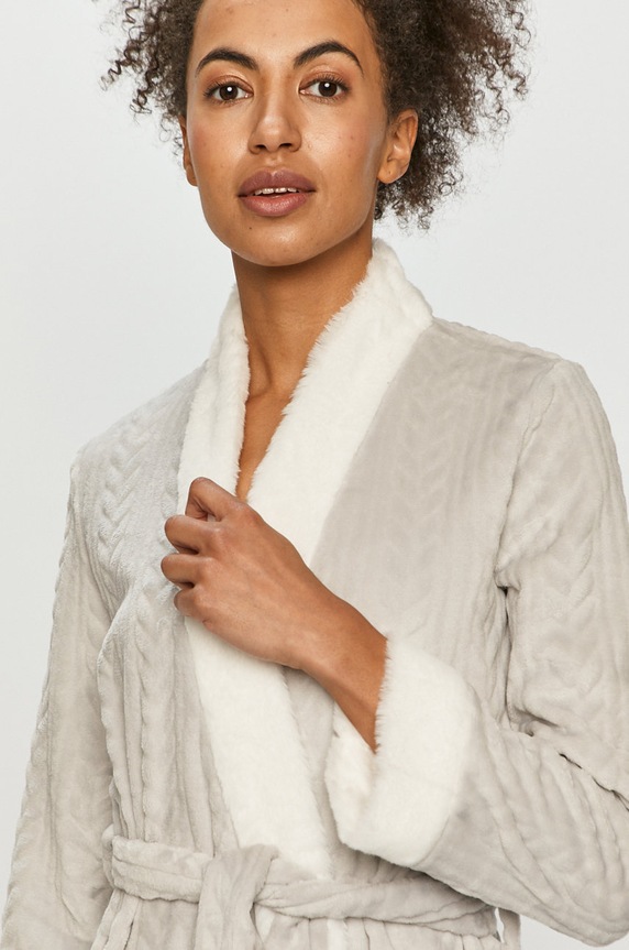 Etam - Szlafrok OXY szary 652317002