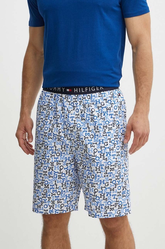 Pyžamo Tommy Hilfiger námořnická modř UM0UM01959