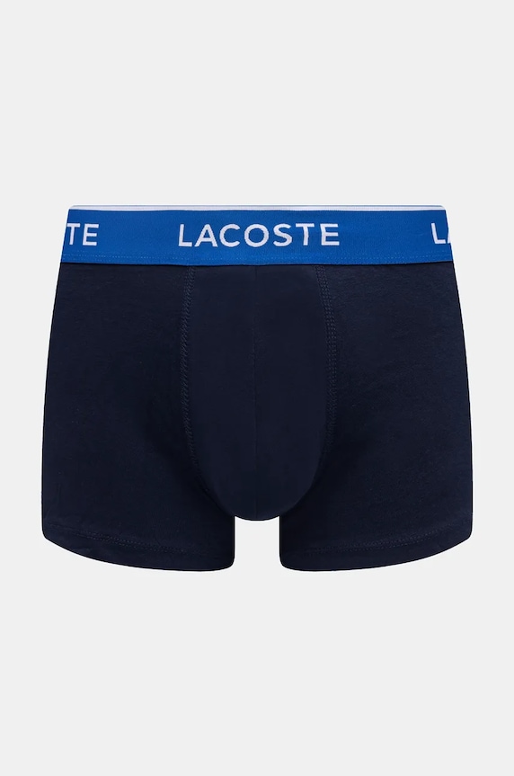 Îmbrăcăminte Lacoste boxeri 3-pack 5H3401 albastru