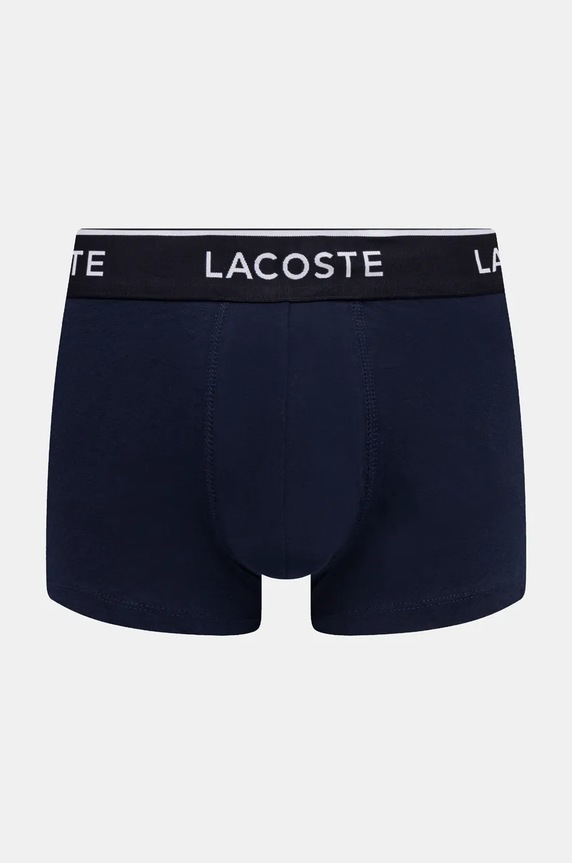 Lacoste boxeri 3-pack albastru 5H3401