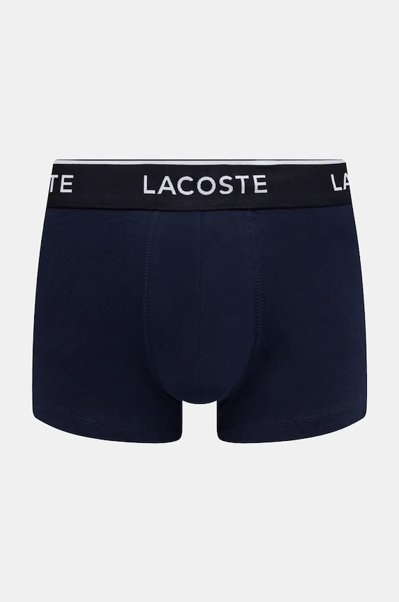 Lacoste boxeri 3-pack albastru 5H3401