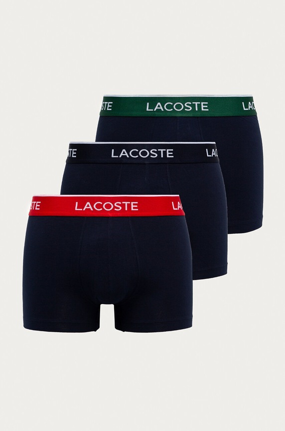 Lacoste bokserki (3-pack) 5H3401 dzianina granatowy 5H3401