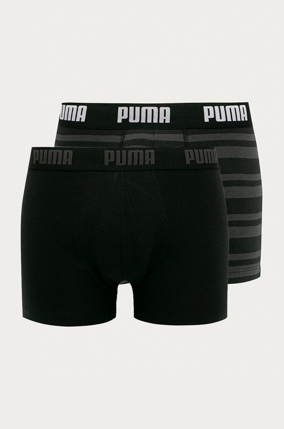 Puma bokserki (2-pack) 907838 dzianina czarny 907838