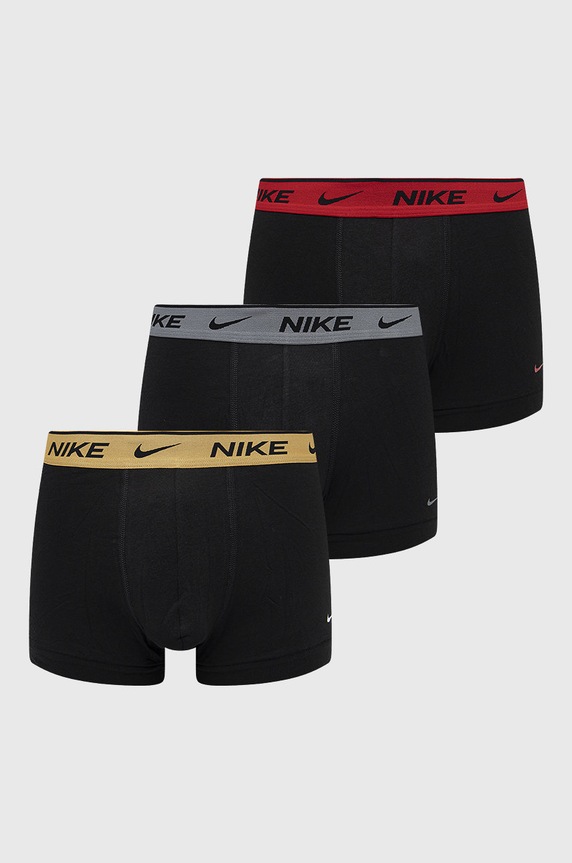 Boxerky Nike (3-pak) pletenina zlatá KE1008