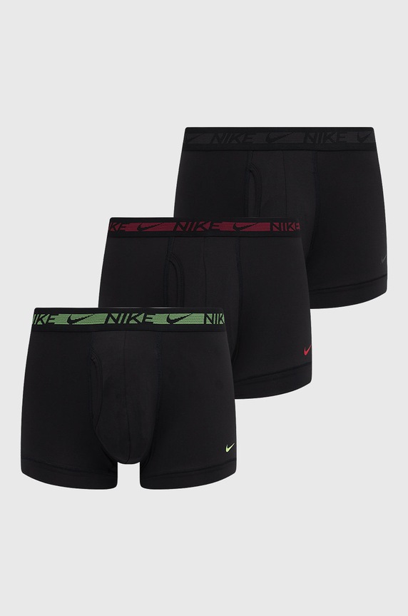 Nike bokserki (3-pack) dzianina czarny KE1029