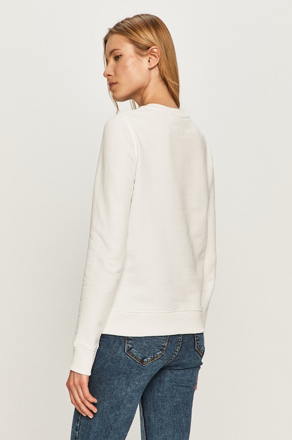 Îmbrăcăminte Calvin Klein hanorac de bumbac K20K202157 alb
