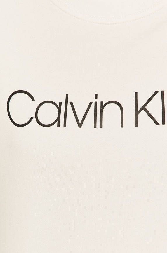 Calvin Klein hanorac de bumbac K20K202157 alb