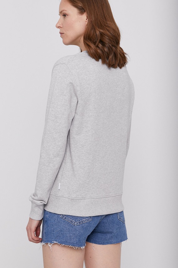 Oblečenie Calvin Klein - Bavlnená mikina K20K202157 sivá