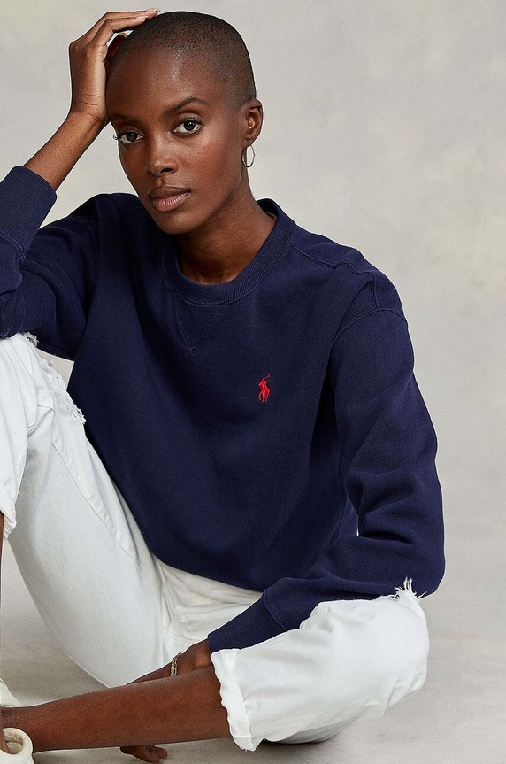 Polo Ralph Lauren Μπλούζα 211794395003 σκούρο μπλε