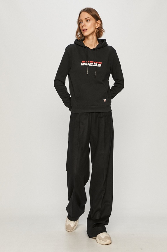 Guess - Bluza bawełniana O0BA0L.KABT0 czarny AW20