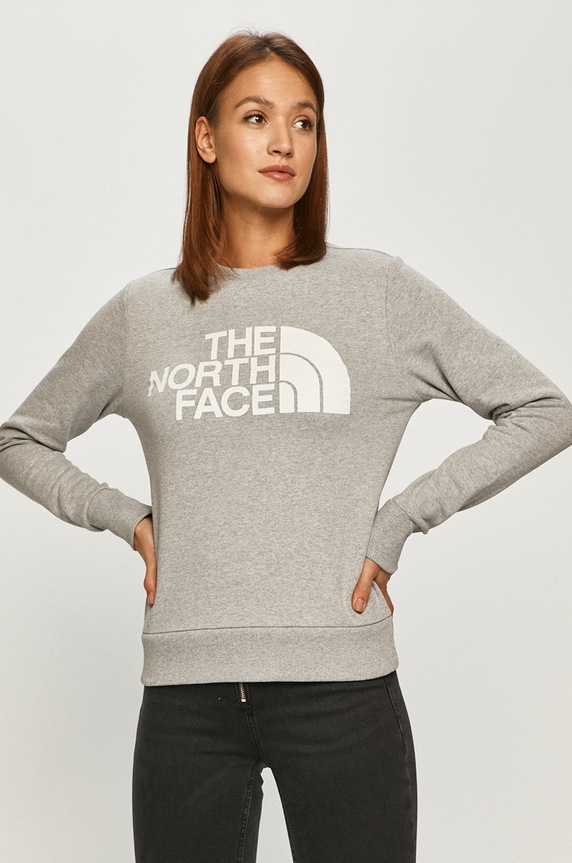 The North Face - Felső nyomtatásos szürke NF0A4M7EDYX1
