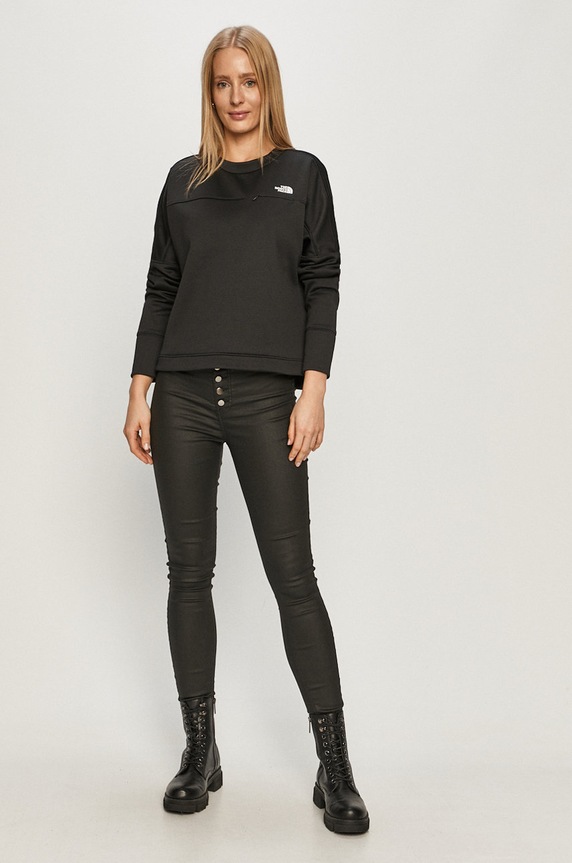 The North Face - Bluza NF0A4SW6JK31 czarny AW20