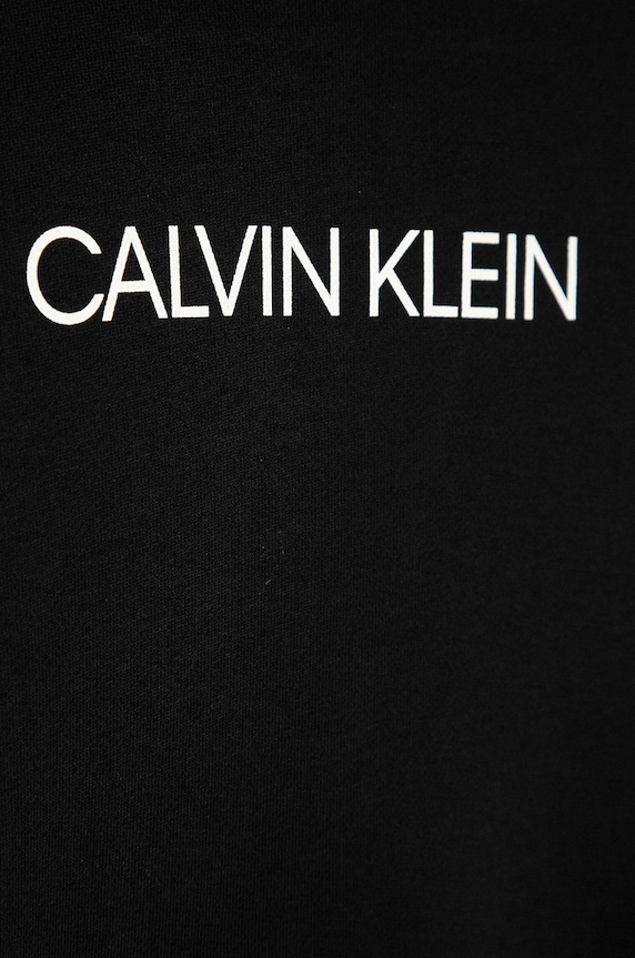 Calvin Klein Jeans - Detská mikina 104-176 cm IU0IU00162 čierna SS21