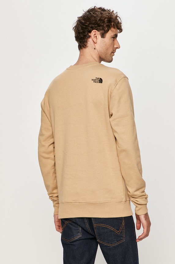 Oblečení The North Face - Bavlněná mikina NF0A4SYXH7E1 hnědá