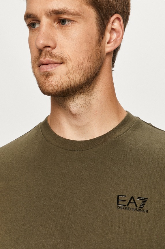 EA7 Emporio Armani Bluza 8NPM52.PJ05Z zielony 8NPM52.PJ05Z
