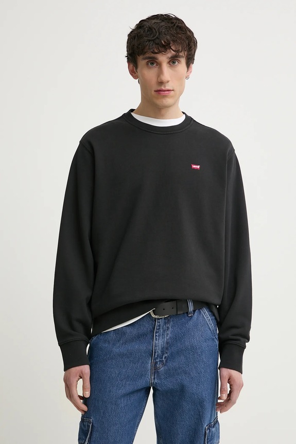 Levi's - Felső pamut fekete 35909.0003