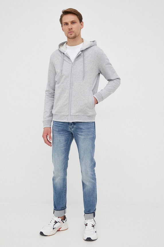 Armani Exchange – Bluza 8NZM82.ZJH3Z szary AA00