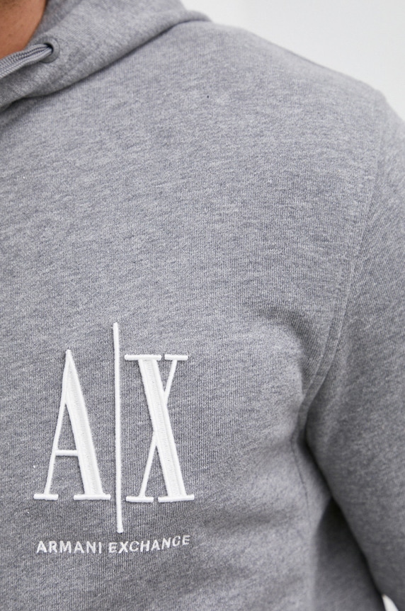 Armani Exchange bluza bawełniana 8NZMPP.ZJ1ZZ szary