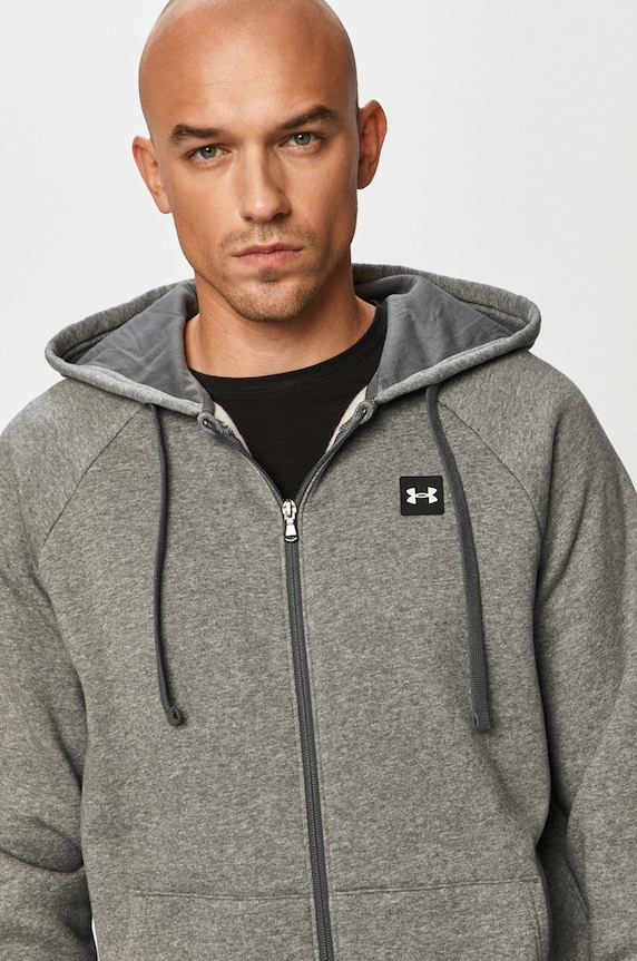 Under Armour - Μπλούζα με κουκούλα γκρί 1357111.012
