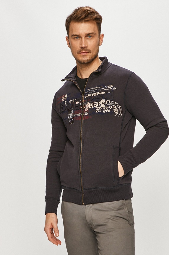 Desigual - Bluza 20WMSK16 gri AW20