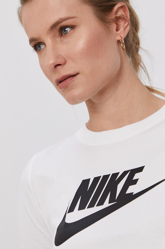 Nike Sportswear - Longsleeve nadruk beżowy BV6171