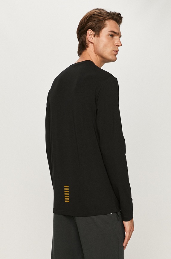 Odzież EA7 Emporio Armani longsleeve 8NPT55.PJM5Z 8NPT55.PJM5Z czarny