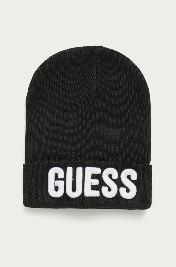 Guess Jeans - Gyerek sapka közepesen vastag fekete L0BZ00.Z2QO0