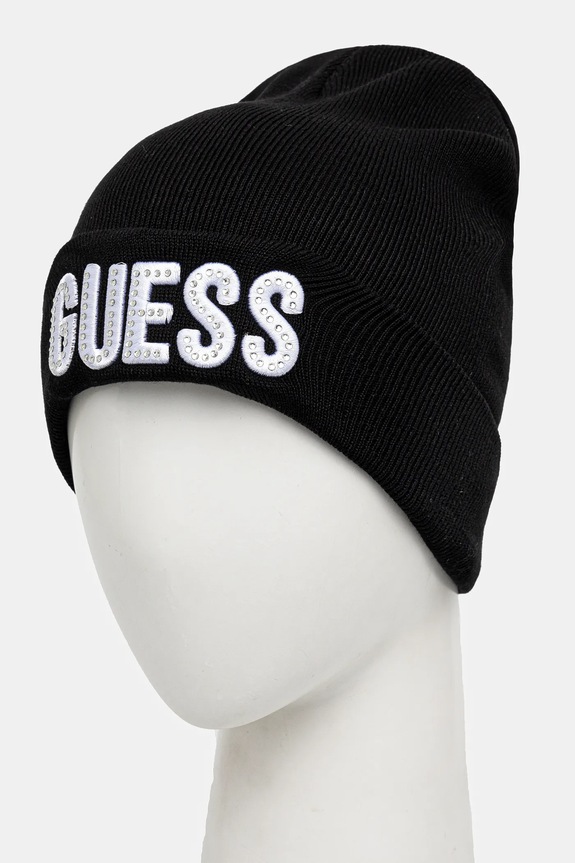 Guess Jeans - Czapka dziecięca J0BZ12.Z2Q00 czarny AW20