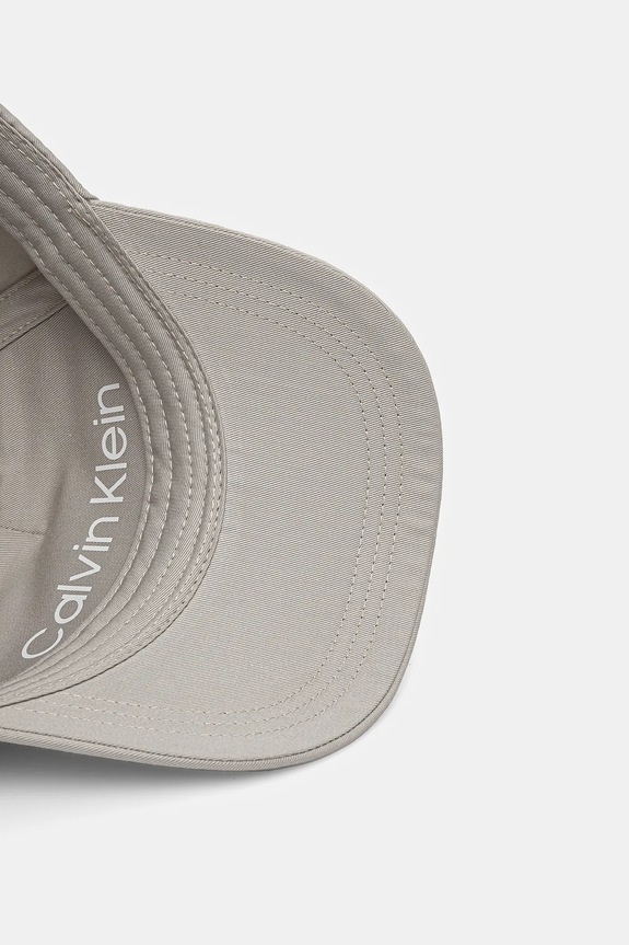 Bavlnená šiltovka Calvin Klein sivá K50K505737