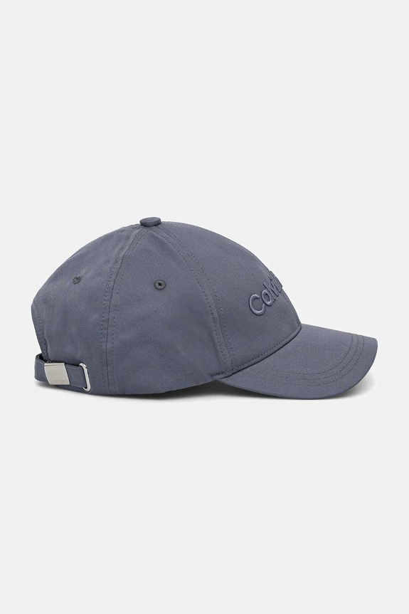 Doplnky Bavlnená šiltovka Calvin Klein K50K505737 sivá