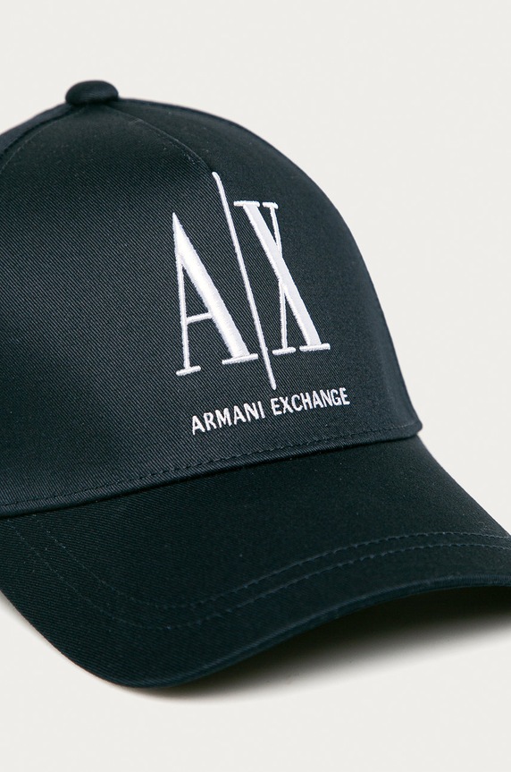 Bavlnená šiltovka Armani Exchange 954047.CC811.NOS tmavomodrá AA00