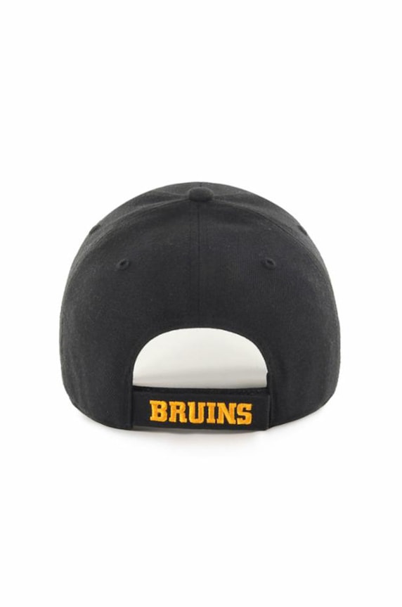 47 brand - Czapka NHL Boston Bruins HVIN.MVP01WBV.BK33 czarny AW20
