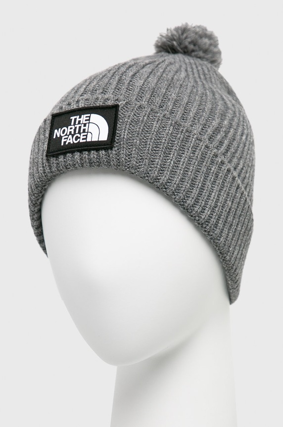 The North Face - Czapka NF0A3FN3DYY1 szary AW20