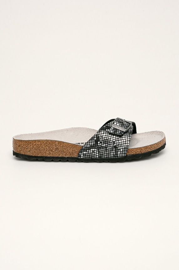 Birkenstock - Šľapky Madrid imitácia kože čierna 1016897