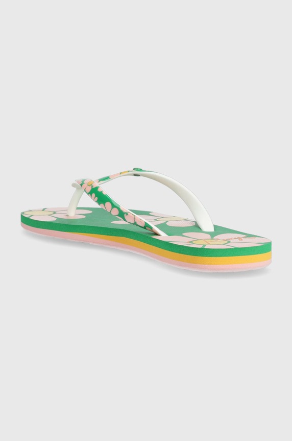 Obuwie Roxy japonki ARJL100870 zielony