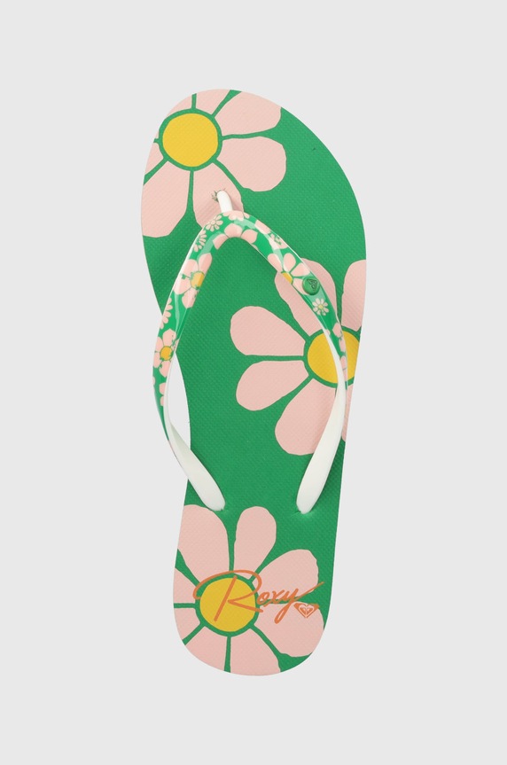 Roxy japonki zielony ARJL100870