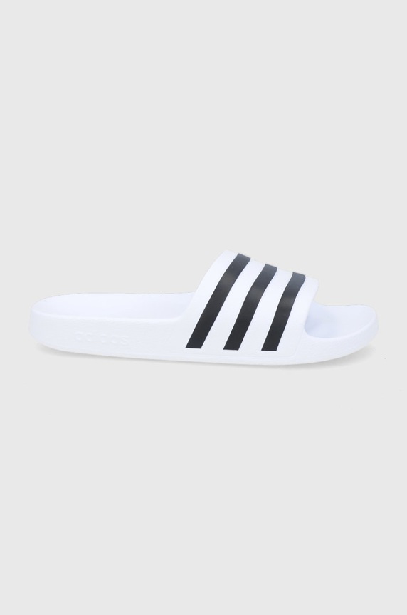 Pantofle adidas Adilette Aqua F35539.D bez podpatku bílá F35539.D