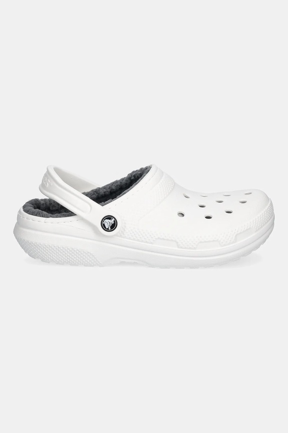 Crocs - Klapki Classic Lined Clog CLASICLCLOG203591.36.43 biały AW25