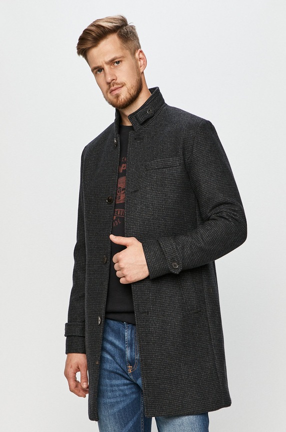 Premium by Jack&Jones - Płaszcz bez kaptura szary 12177644