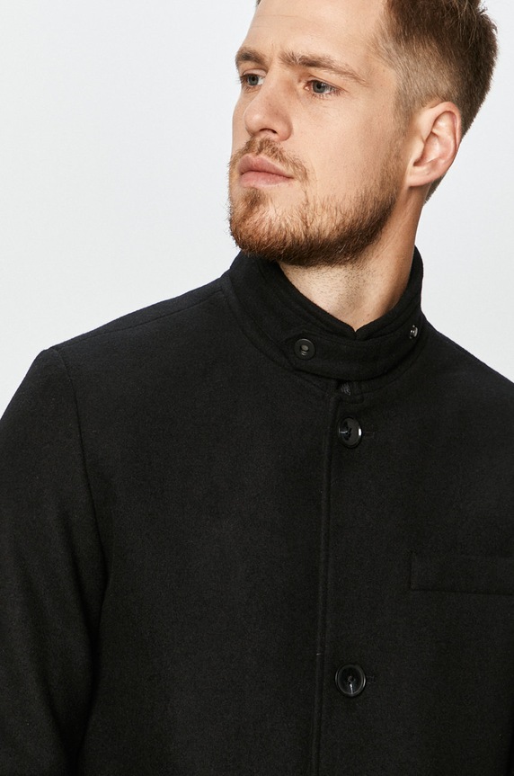 Premium by Jack&Jones - Płaszcz czarny 12177644