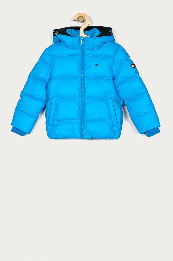 Tommy Hilfiger - Kurtka dziecięca 104-176 cm pozostałe niebieski KB0KB05883