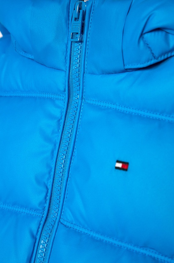 Chłopiec Tommy Hilfiger - Kurtka dziecięca 104-176 cm KB0KB05883 niebieski