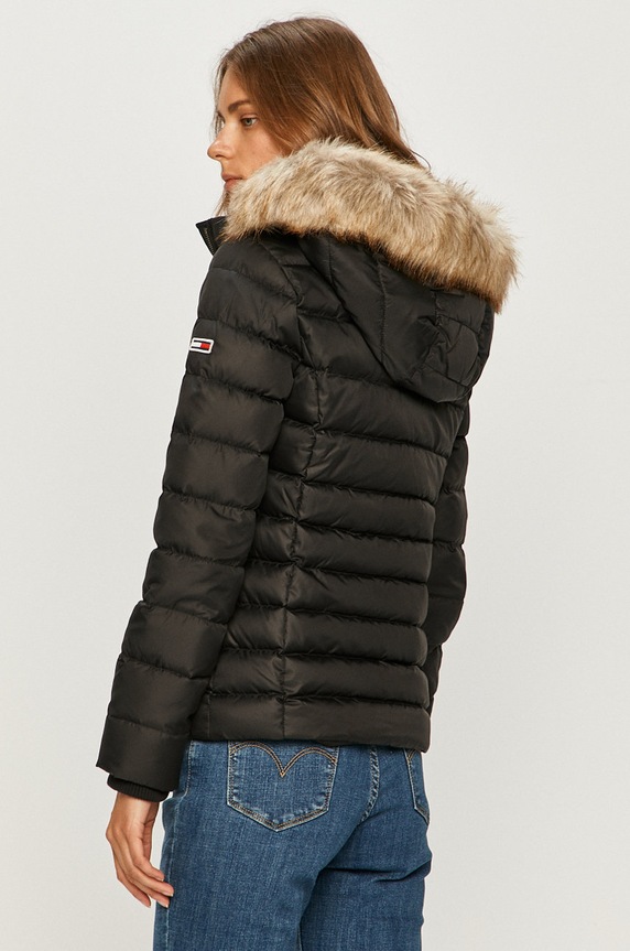Odzież Tommy Jeans kurtka puchowa DW0DW08588 czarny
