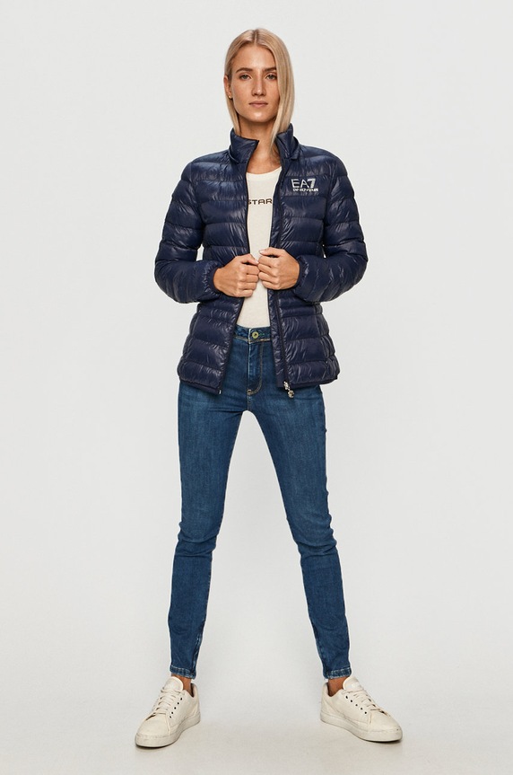EA7 Emporio Armani Geacă 8NTB23.TN12Z bleumarin AA00