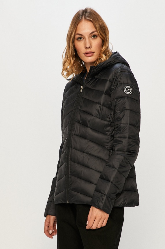 Roxy - Rövid kabát enyhén szigetelt fekete ERJJK03388