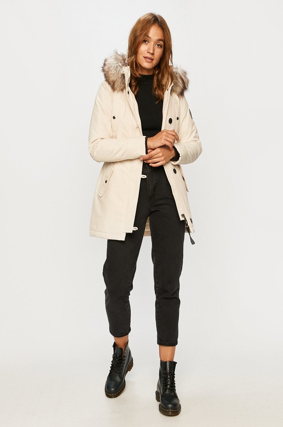 Only - Kurtka 15213755 beżowy AA00